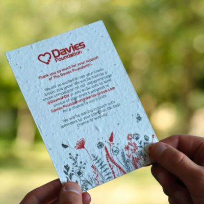 A7 Printed Seed Paper