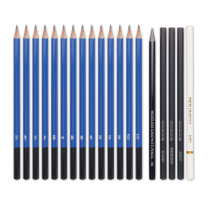 Genuine - 40 Piece Art Set In Case