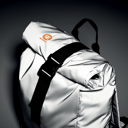 Bright Rollpack - Reflective Rolltop Backpack