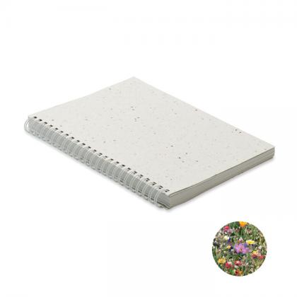 Seed Ring - A5 Seed Paper Cover Notebook
