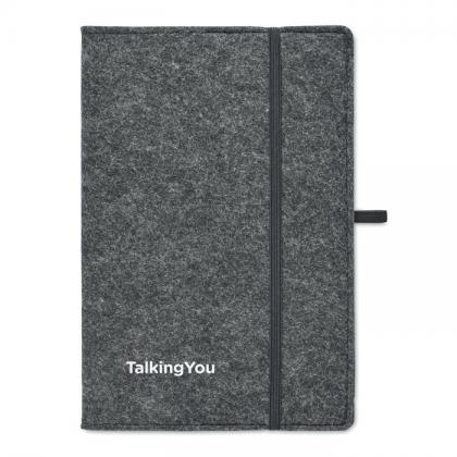 Feltbook - A5 Notebook Rpet Felt