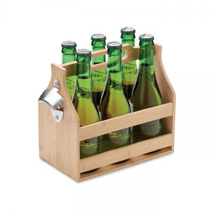 Cabas - 6 Beer Crate In Bamboo
