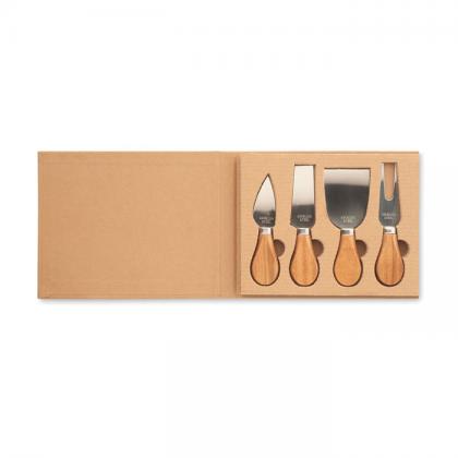 Quattro - Set Of 4 Cheese Knives