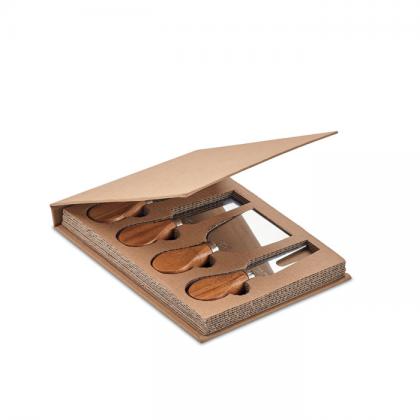 Quattro - Set Of 4 Cheese Knives