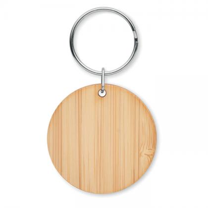 Roundboo - Round Bamboo Key Ring