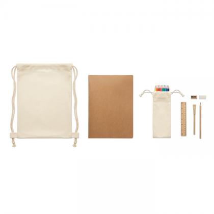 Fundraw - Kids Drawing Set In Drawstring