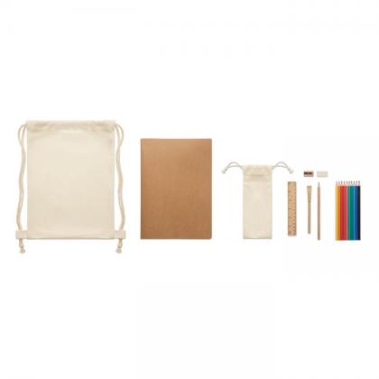 Fundraw - Kids Drawing Set In Drawstring