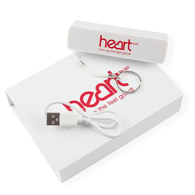 Edge Power Bank & White Flip Box Bundle