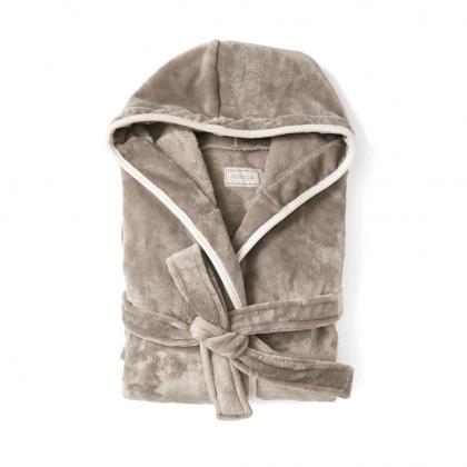 VINGA Louis luxury plush GRS RPET robe size S-M