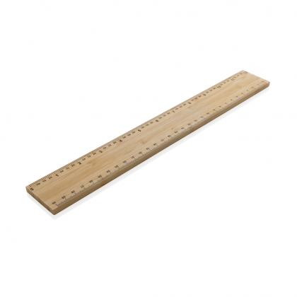 Timberson extra thick 30cm double sided bamboo ruler Timberson extra thick 30cm double sided bamboo ruler