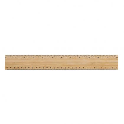 Timberson extra thick 30cm double sided bamboo ruler Timberson extra thick 30cm double sided bamboo ruler