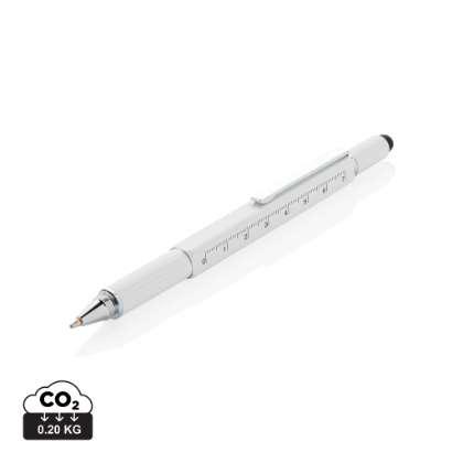 5-in-1 aluminium toolpen