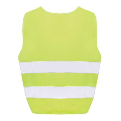 GRS recycled PET high-visibility safety vest 3-6 years