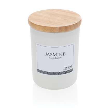 Ukiyo deluxe scented candle with bamboo lid