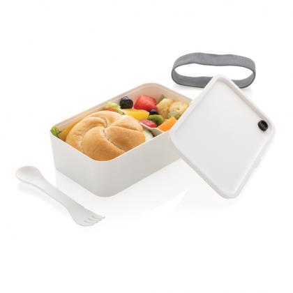 PP lunchbox with spork