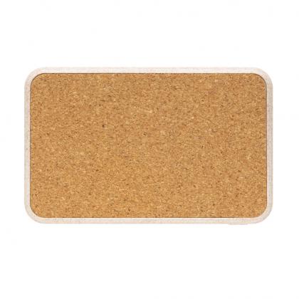 Cork and Wheat 5.000 mAh pocket powerbank