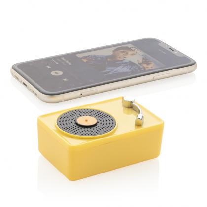 Mini Vintage 3W wireless speaker