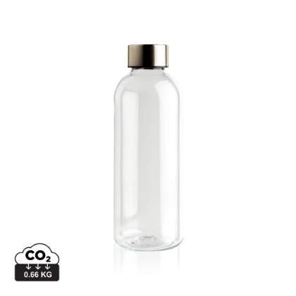 Leakproof water bottle with metallic lid