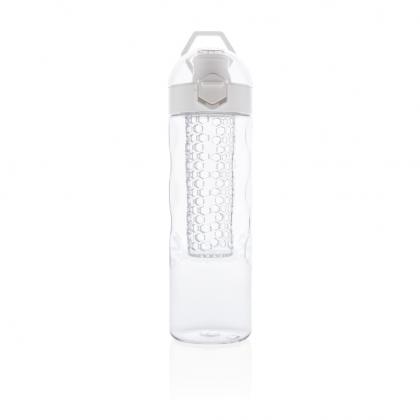 Honeycomb lockable leak proof infuser bottle