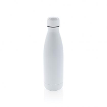 Solid colour vacuum stainless steel bottle 500 ml