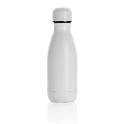 Solid colour vacuum stainless steel bottle 260ml