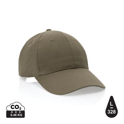 Impact 6 panel 190gr Recycled cotton cap with AWARE™ tracer Impact 6 panel 190gr Recycled cotton cap with AWARE™ tracer