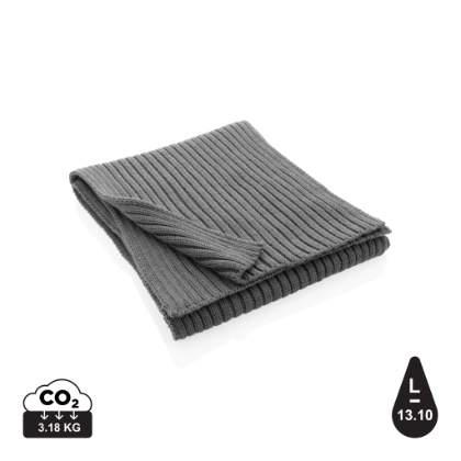 Impact AWARE™ Polylana® knitted scarf 180 x 25cm
