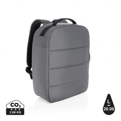 Impact AWARE™ RPET anti-theft 15.6"laptop backpack