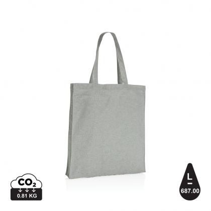 Impact AWARE™ Recycled cotton tote w/bottom 145g