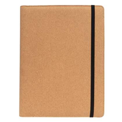 Deluxe cork portfolio A4 with pen