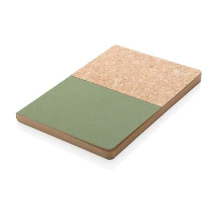 A5 cork & kraft notebook