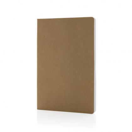 Salton A5 GRS certified recycled paper notebook