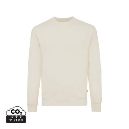 Iqoniq Denali recycled cotton crew neck undyed