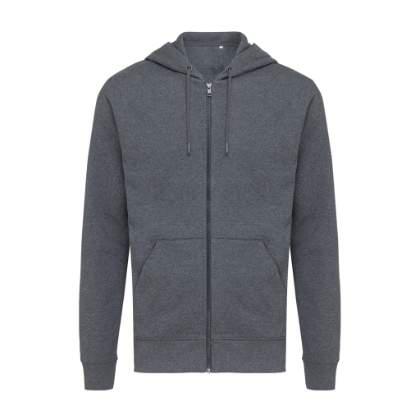 Iqoniq Abisko recycled cotton zip through hoodie