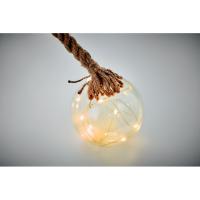 Glass bauble LED light