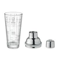 Glass cocktail shaker 400 ml