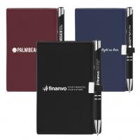 Note Caddy & Tres-Chic Pen Gift Set
