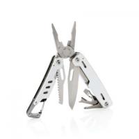 Solid multitool with carabiner