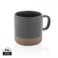 Glazed ceramic mug