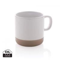 Glazed ceramic mug
