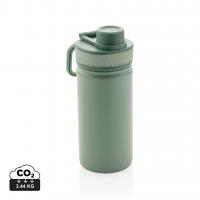 Vacuum stainless steel bottle with sports lid 550ml