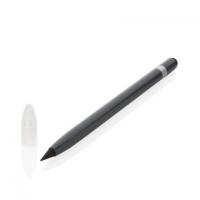 Aluminum inkless pen with eraser