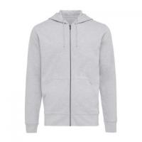 Iqoniq Abisko recycled cotton zip through hoodie