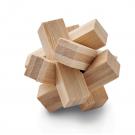 Cubenats - Bamboo Brain Teaser Star Shape