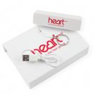 Edge Power Bank & White Flip Box Bundle