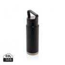 Leakproof vacuum on-the-go bottle with handle