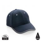 Impact AWARE™ Brushed rcotton 6 panel contrast cap 280gr