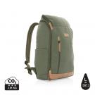 Impact AWARE™ 16 oz. recycled canvas 15" laptop backpack