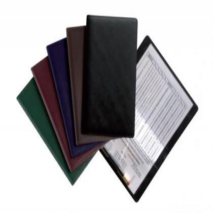 PU Golf Score Card Holder