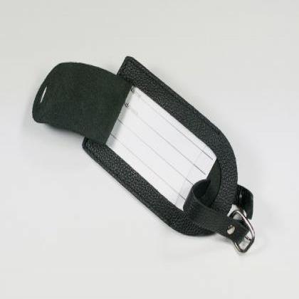 Biodegradable Leather Luggage Tag
